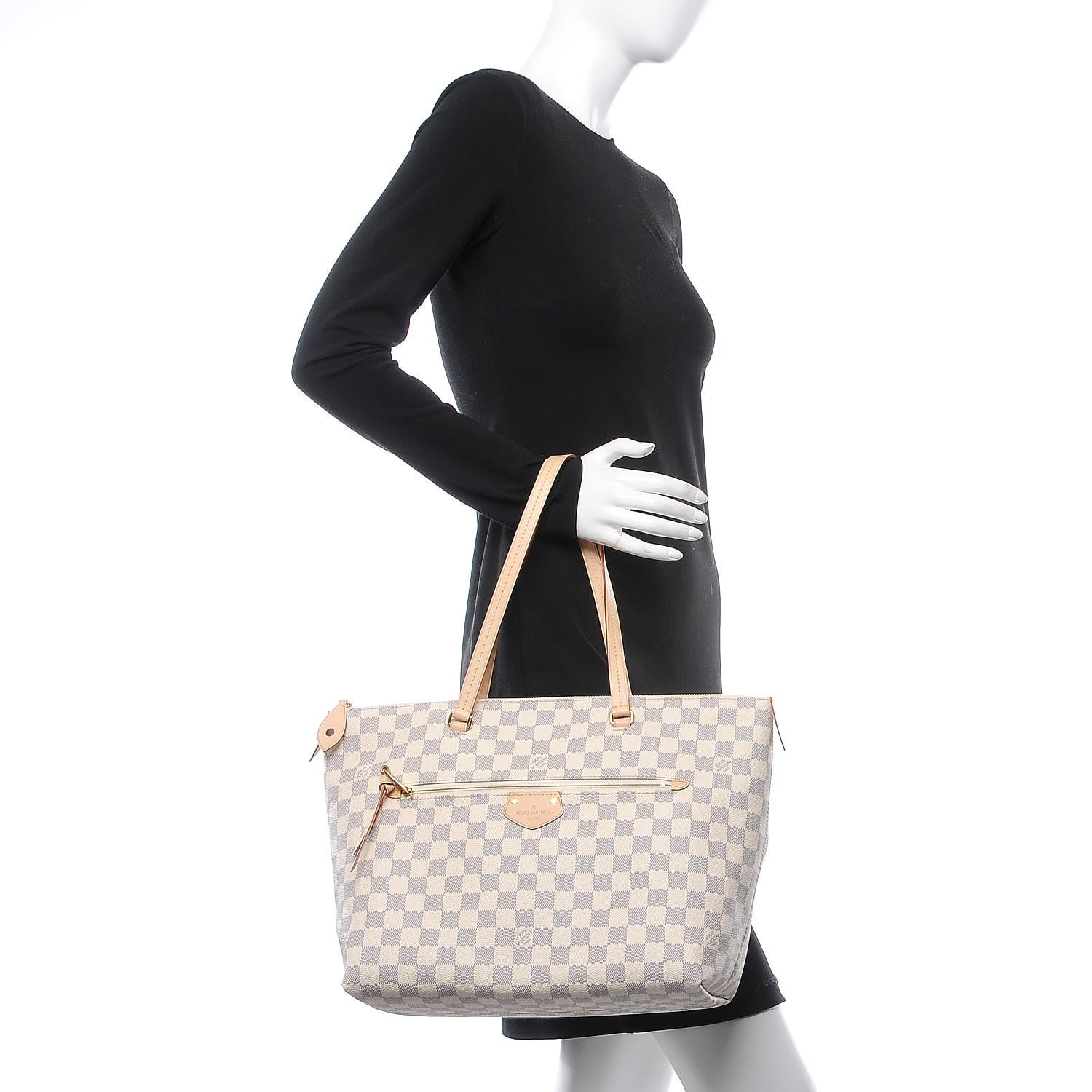 Louis Vuitton Damier Azur Iena MM 2 of 9