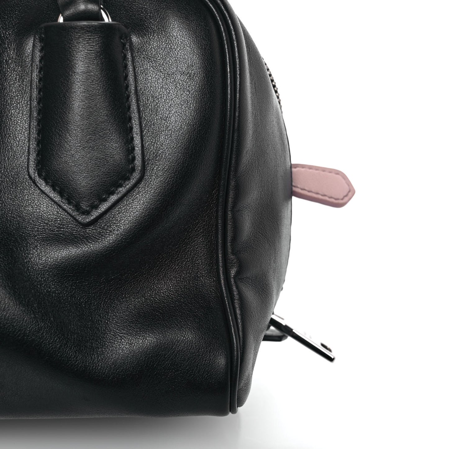 Soft Calf Small Inside Tote Black Mughetto