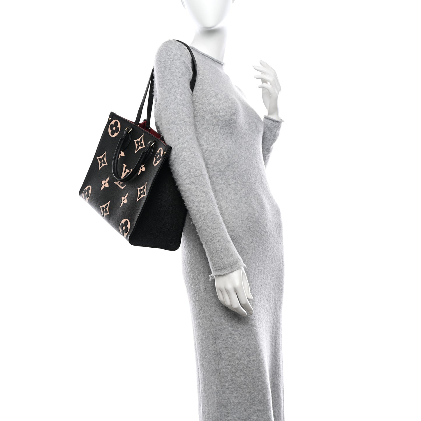 Empreinte Monogram Giant Onthego MM Black Beige