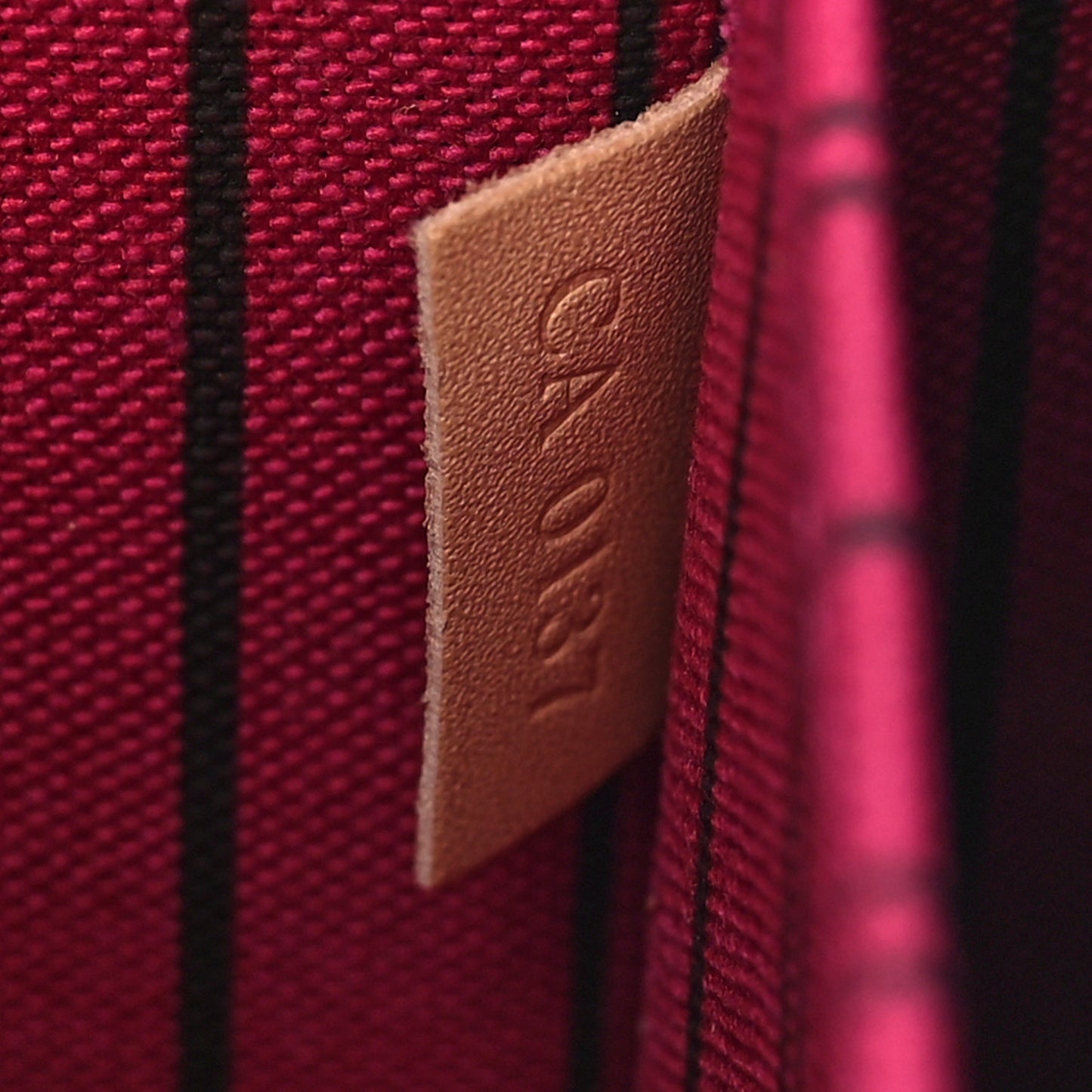 Monogram Neverfull MM GM Pochette Pivoine