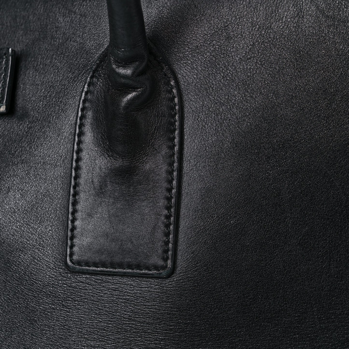 Calfskin Large Sac De Jour Carryall Black