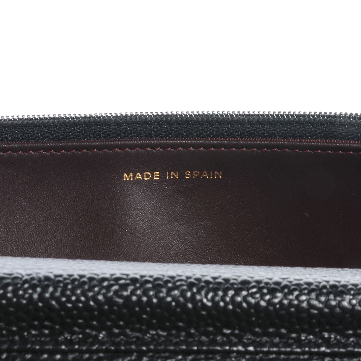 Chanel Caviar Wallet on Chain WOC Black 8 of 9