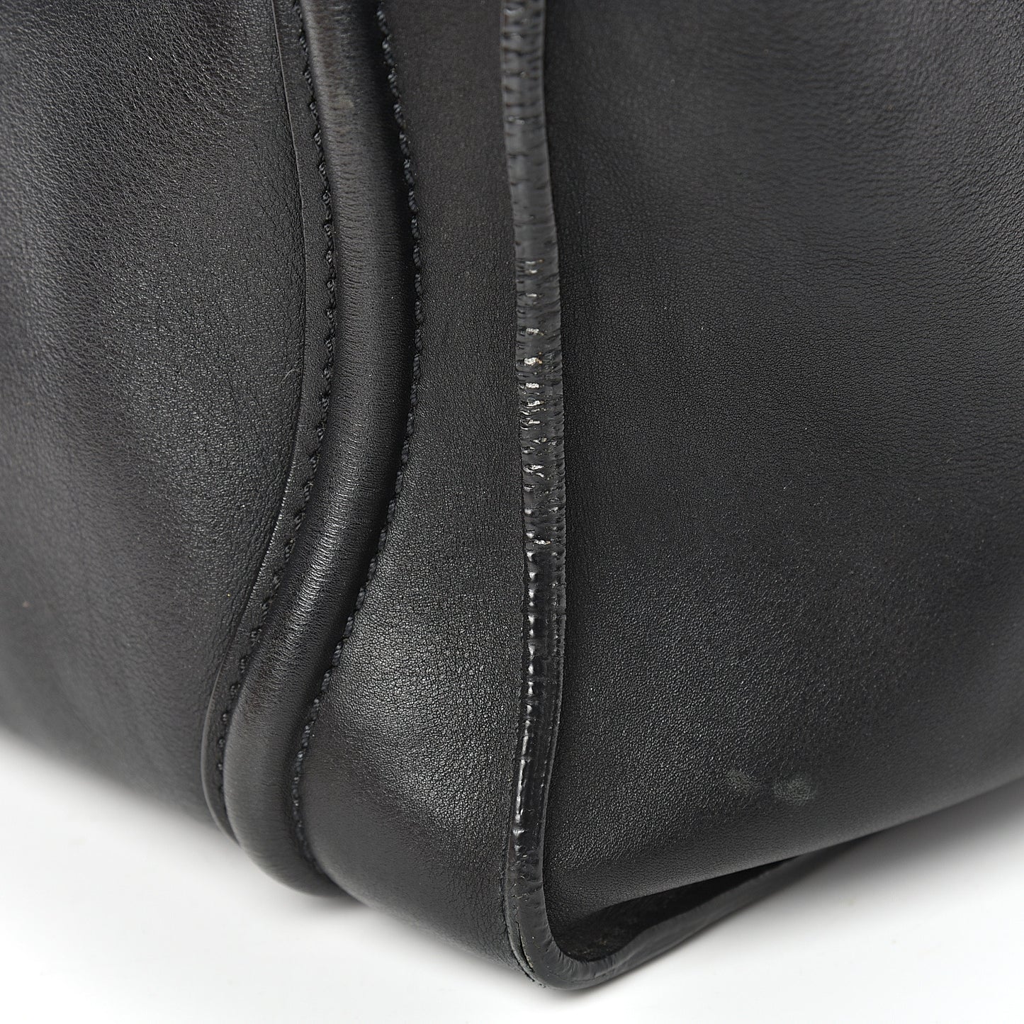 Smooth Calfskin Mini Luggage Black