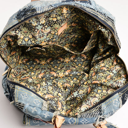 Louis Vuitton Denim Patchwork Bowly Blue 5 of 6