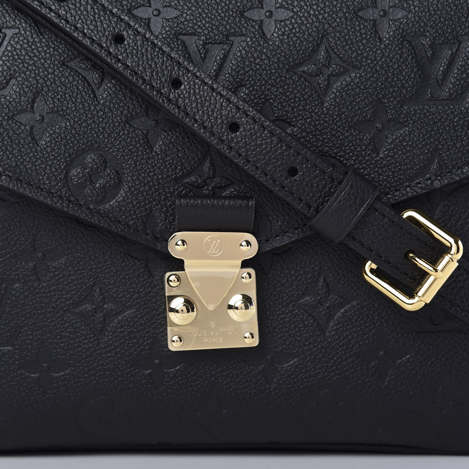 Louis Vuitton Empreinte Pochette Metis Black 9 of 9