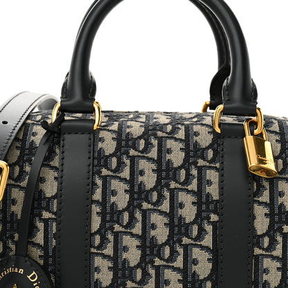 Christian Dior Oblique Groove 20 Bag Blue 8 of 10