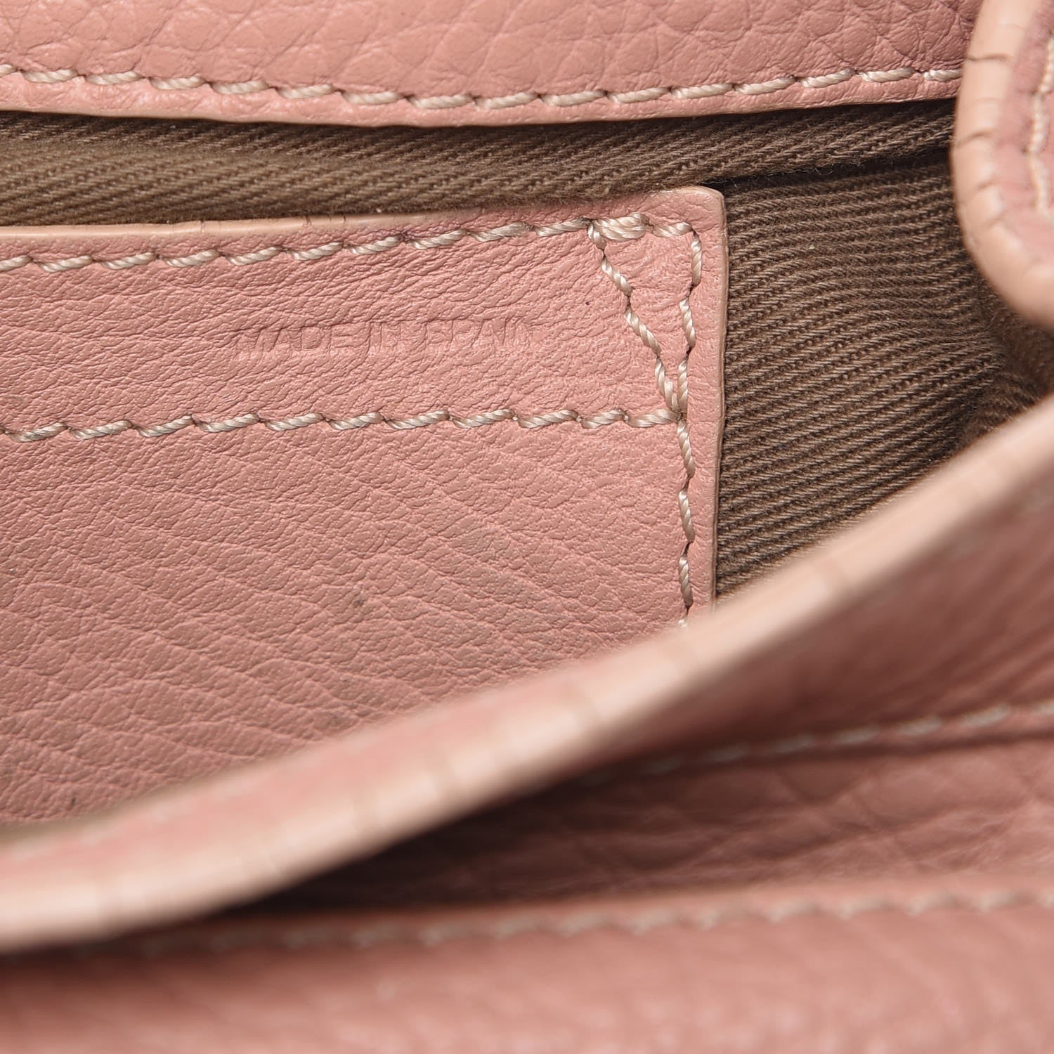 Chloe Grained Calfskin Small Marcie Saddle Bag Anemone Pink 6 of 20