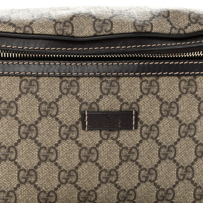Gucci GG Supreme Monogram Belt Bag Dark Brown 8 of 13