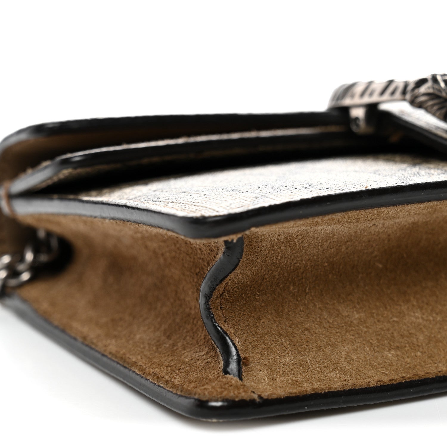 Gucci GG Supreme Monogram Super Mini Dionysus Shoulder Bag Taupe 8 of 10