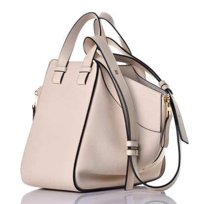Loewe Grained Calfskin Small Hammock Shoulder Bag Neutral 3 of 8