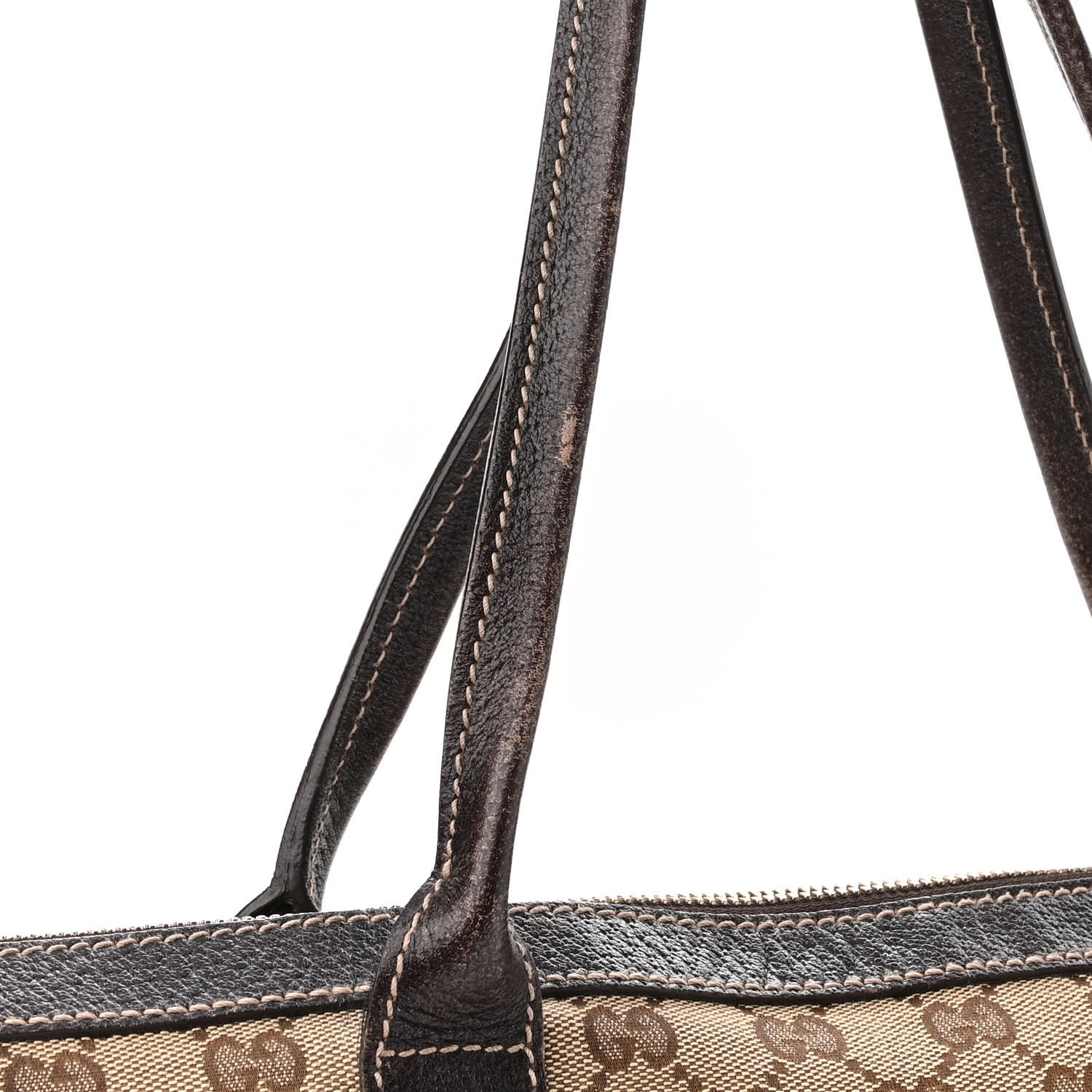 Gucci Monogram Medium Princy Tote Dark Brown 12 of 12
