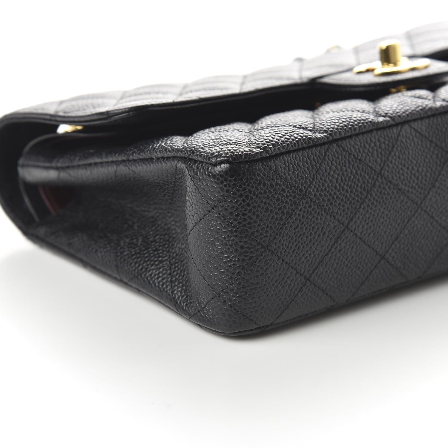 Chanel Caviar Quilted Medium Double Flap Black 6 of 11