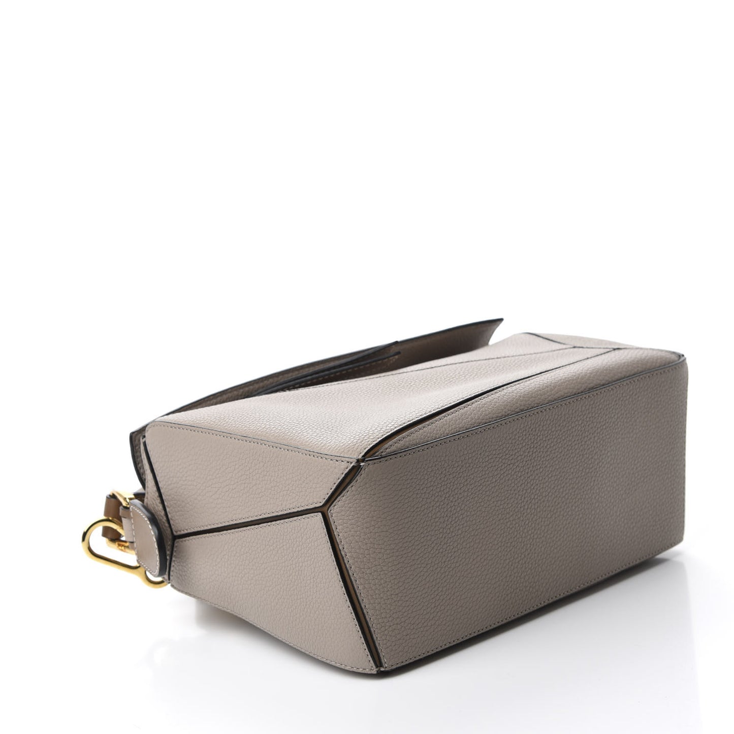 Grained Calfskin Small Puzzle Bag Sand Mink