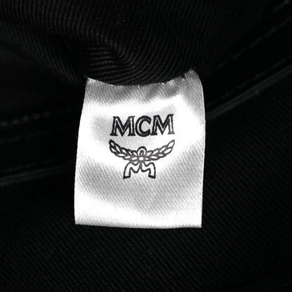MCM Napacot Canvas Spanish Calfskin Medium Klassik Tote Black 6 of 17