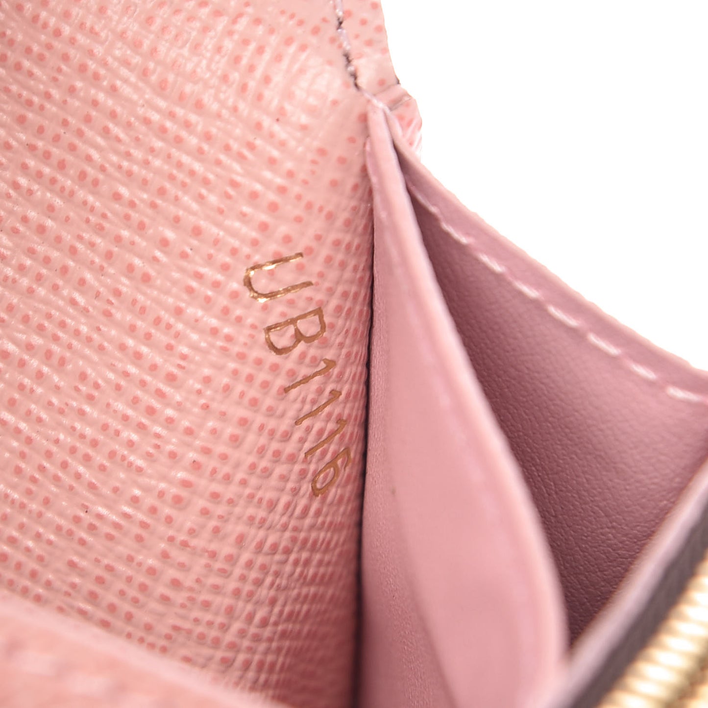 Monogram Rosalie Coin Purse Rose Ballerine