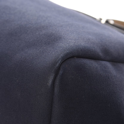 Hermes Toile Vache Hunter Herbag Cabas MM Bleu Marine 11 of 23