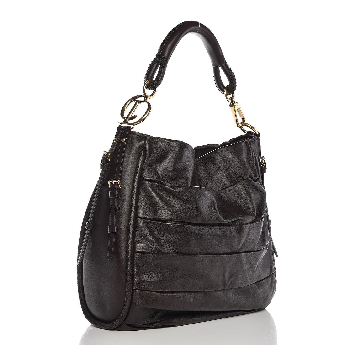 Lambskin Medium Libertine Hobo Brown