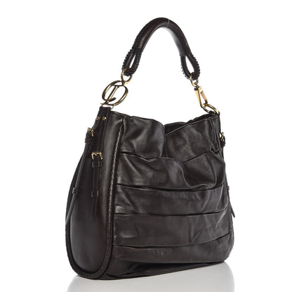 Christian Dior Lambskin Medium Libertine Hobo Brown 3 of 14