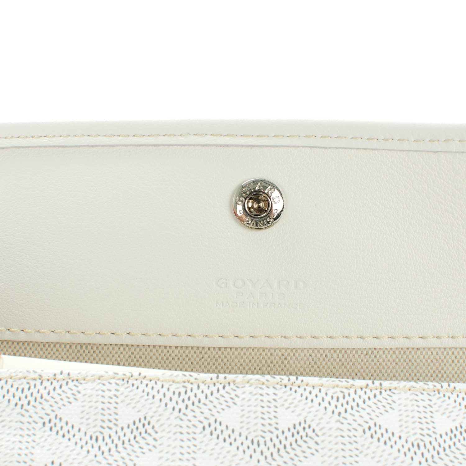 Goyard Goyardine Saint Louis PM White 9 of 9