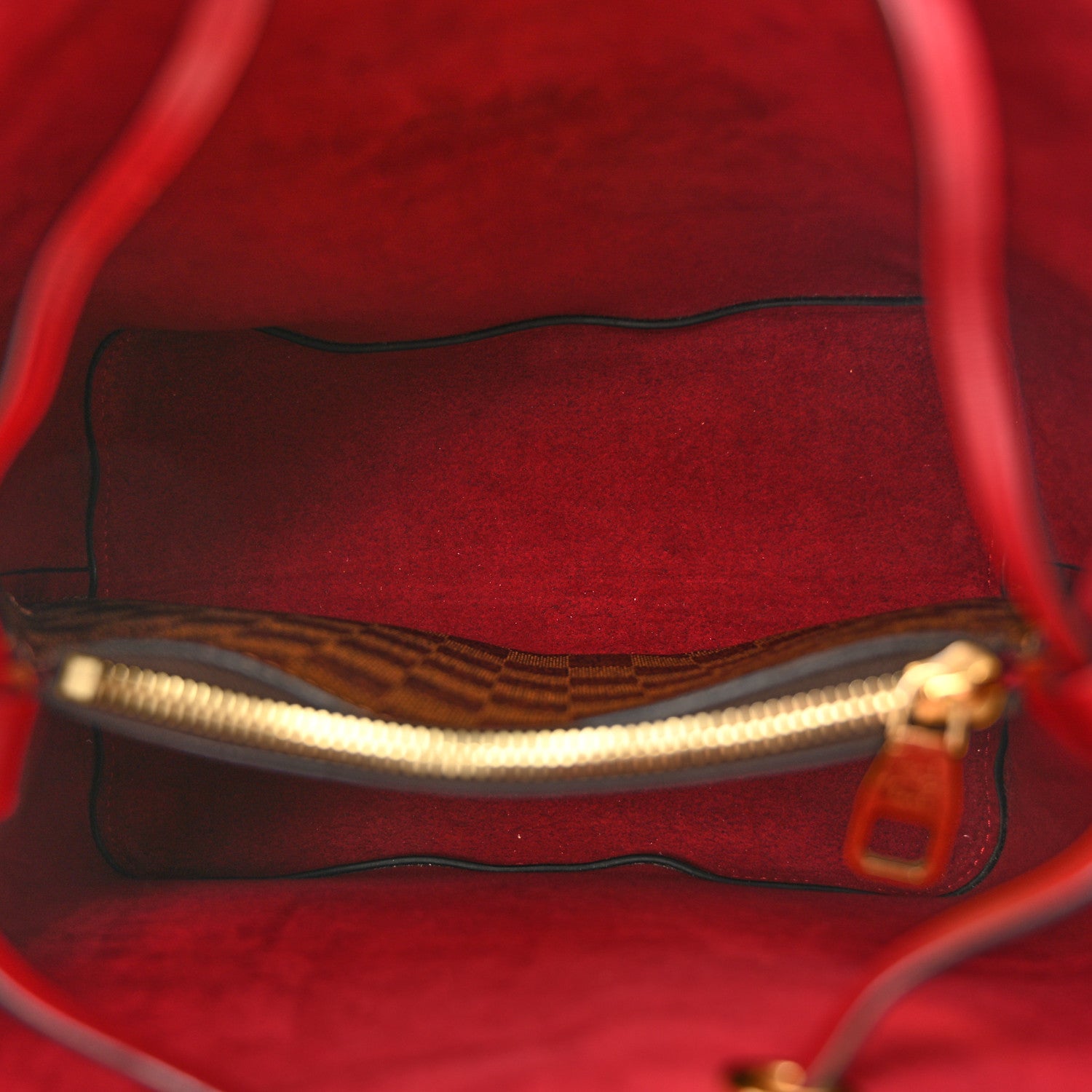 Louis Vuitton Damier Ebene Neonoe MM Cherry Berry 5 of 10