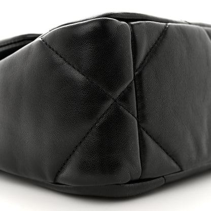 Chanel Lambskin Quilted Medium Chanel 19 Flap So Black 9 of 11