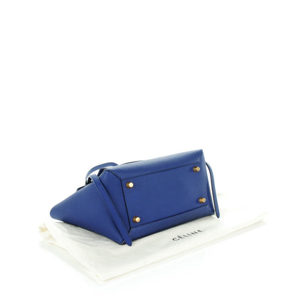 Celine Grained Calfskin Small Belt Bag Indigo 4 of 7