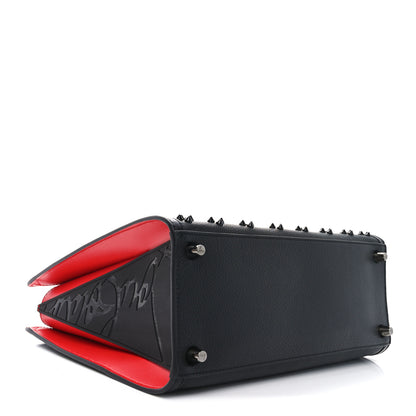 Christian Louboutin Calfskin Spikes Loubinthesky Medium Paloma Black 4 of 9