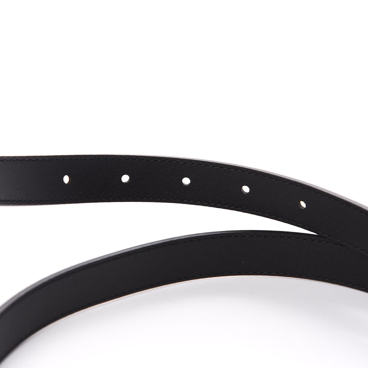 Calfskin Double G 20mm Belt 80 32 Black