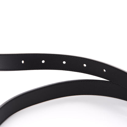 Gucci Calfskin Double G 20mm Belt 80 32 Black 3 of 4