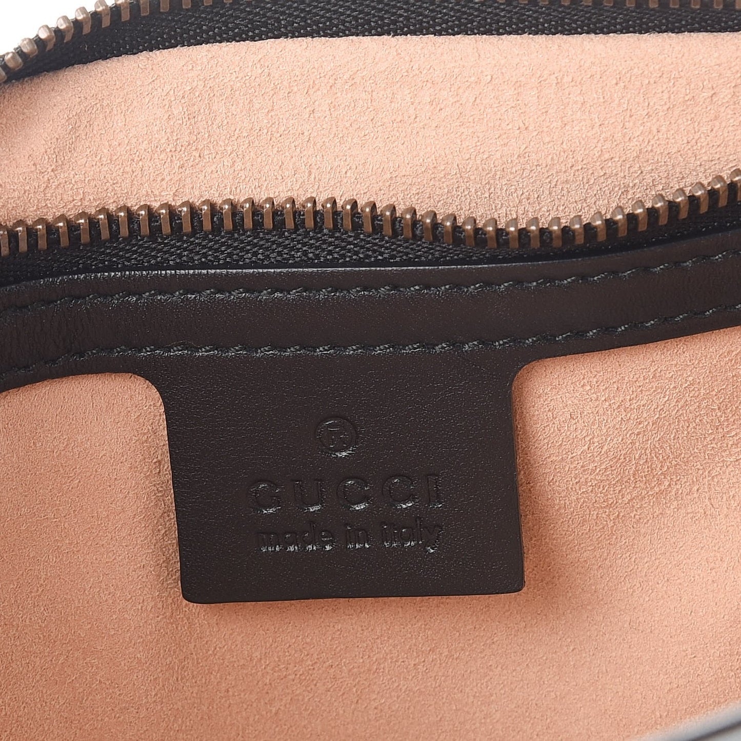 Calfskin Matelasse Medium GG Marmont Shoulder Bag Black