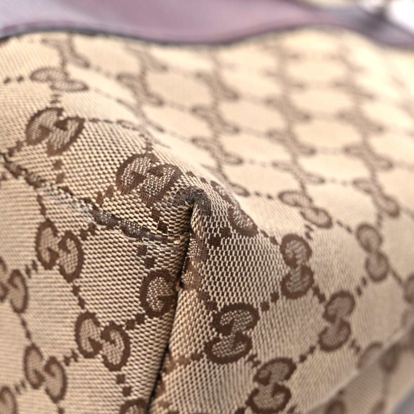 Monogram Medium Bamboo Bar Tote Bordeaux