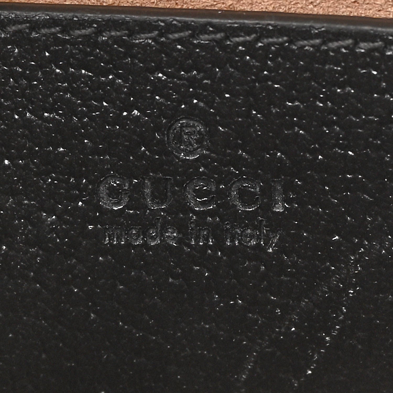 Gucci Textured Dollar Calfskin Web Small Diana Tote Bag Black Dusty Grey 6 of 22