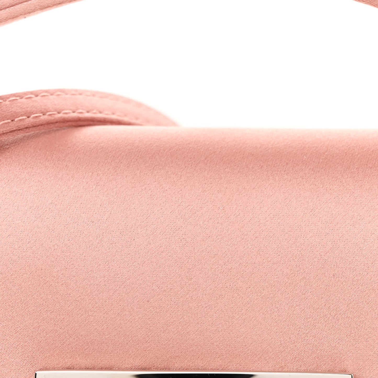 Silk Satin Phone Baguette Blush