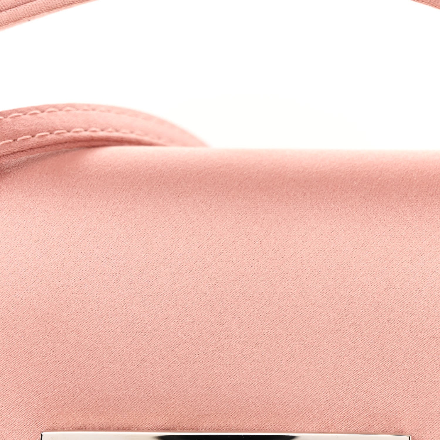Fendi Silk Satin Phone Baguette Blush 9 of 13