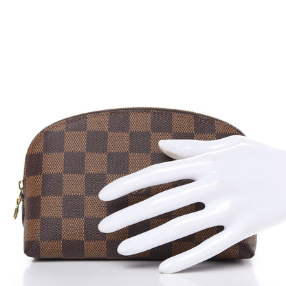 Louis Vuitton Damier Ebene Cosmetic Pouch 2 of 9