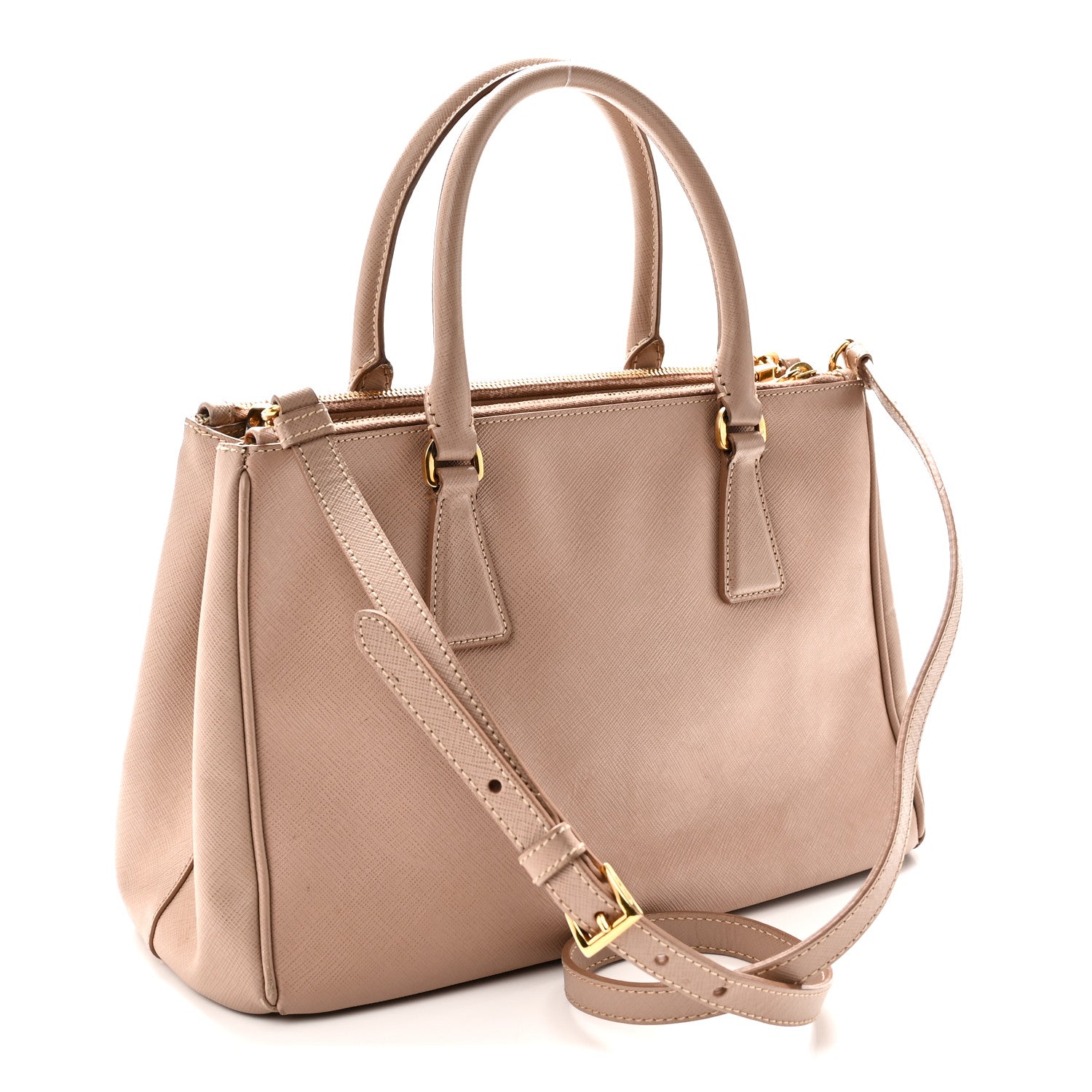 Prada Saffiano Medium Galleria Double Zip Tote Cammeo 3 of 11