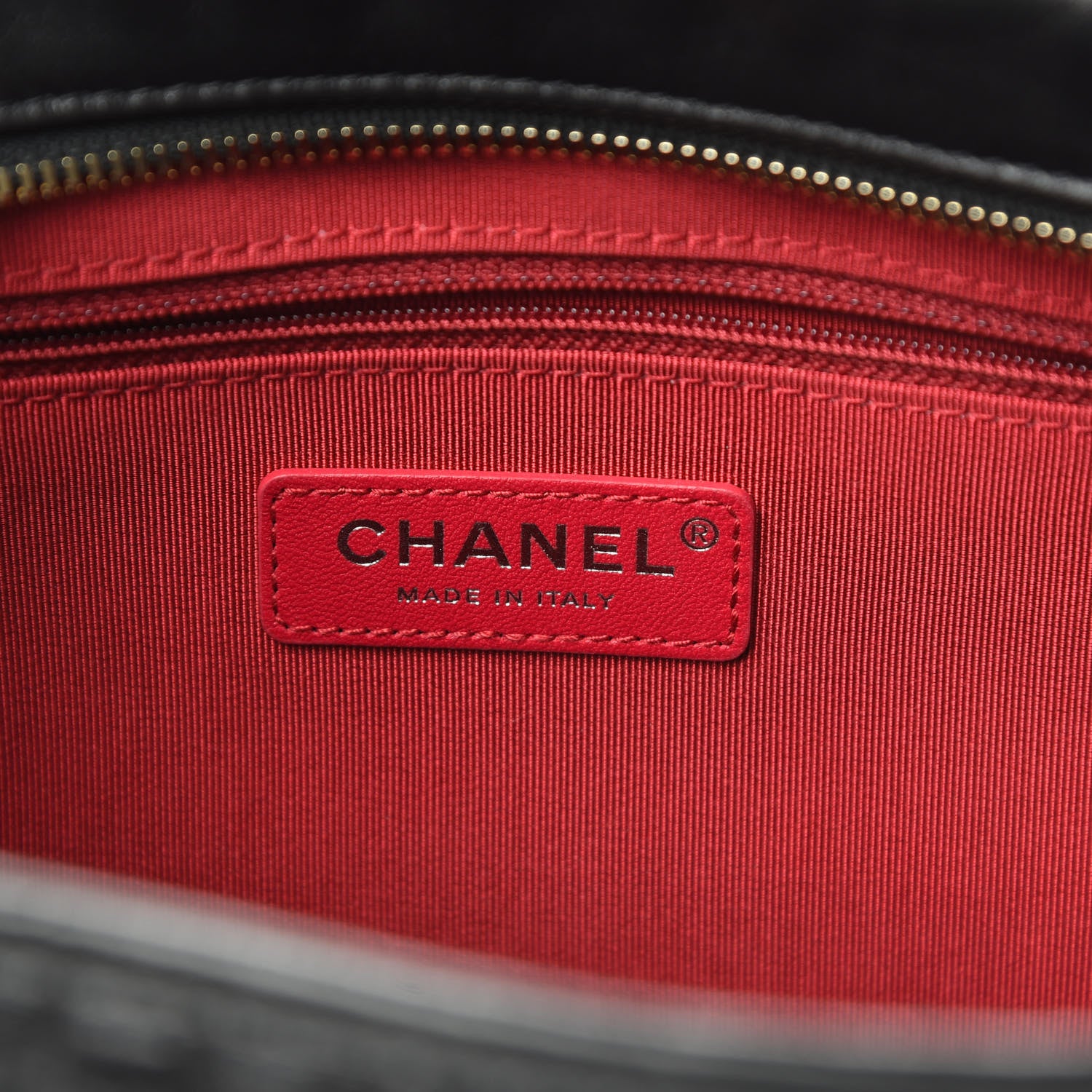 Chanel Aged Calfskin Quilted Medium Gabrielle Hobo Black 6 of 11