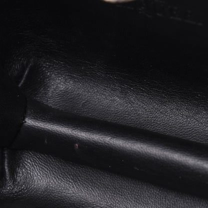 Alexander McQueen Metallic Suede Skull Box Clutch Black 8 of 16