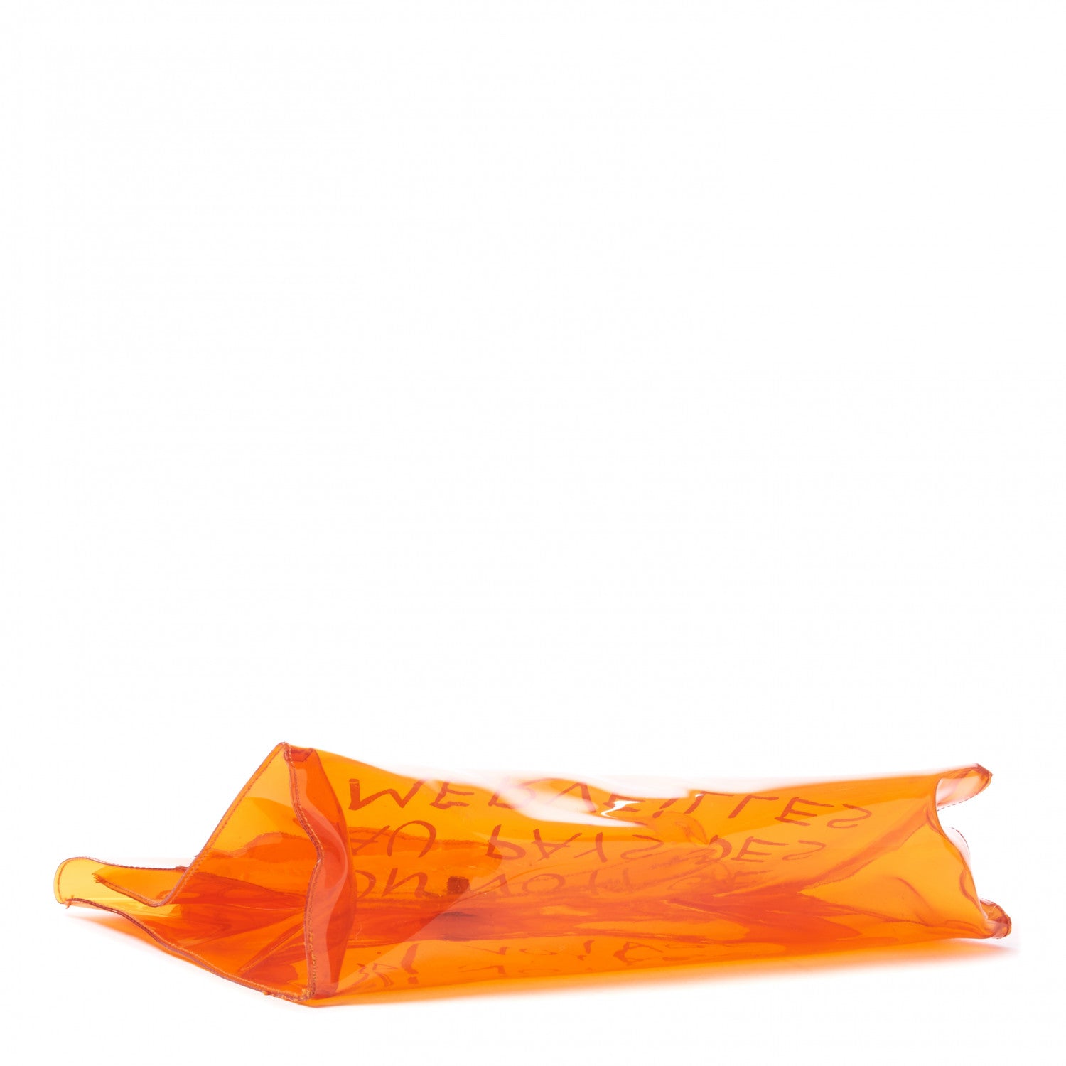 Hermes Vinyl Souvenir De L'Exposition Kelly Orange 3 of 6