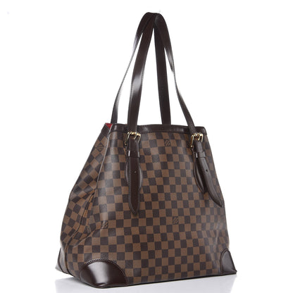 Louis Vuitton Damier Ebene Hampstead GM 3 of 8