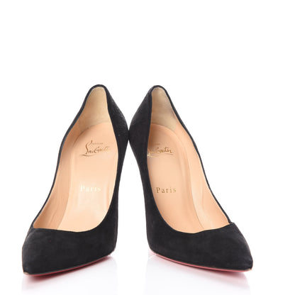 Christian Louboutin Veau Velours Decollete 554 100 Pumps 35.5 Black 6 of 9