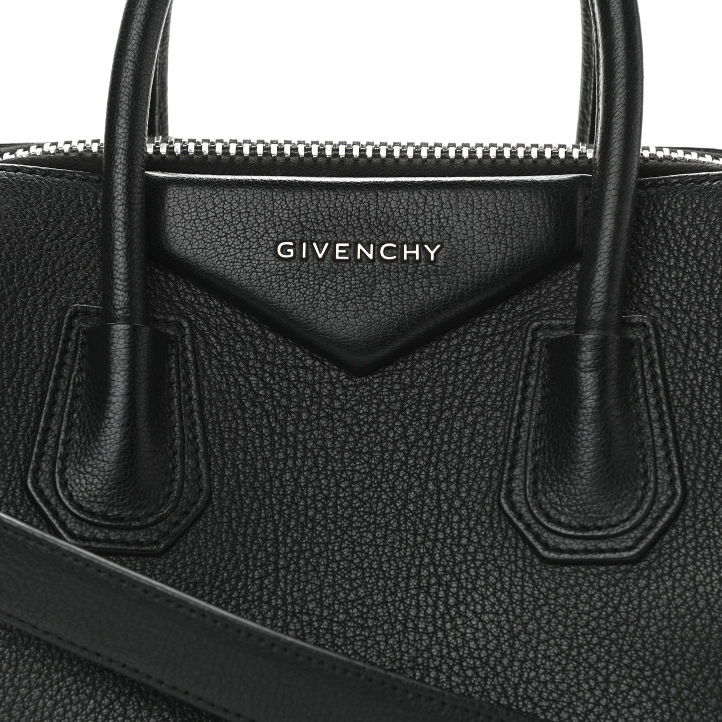 Sugar Goatskin Small Antigona Black