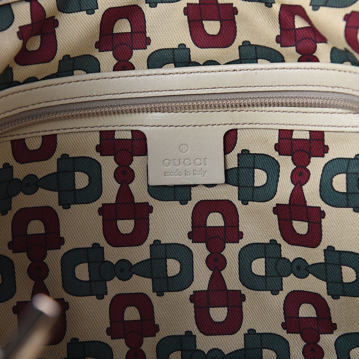 Gucci Guccissima Large Punch Tote Ivory 5 of 7