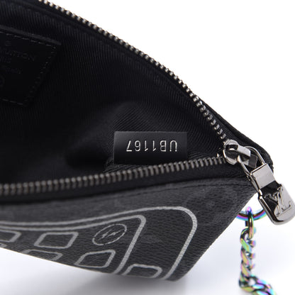 Louis Vuitton Monogram Eclipse Flash Fragment IPhone Pouch 10 of 10