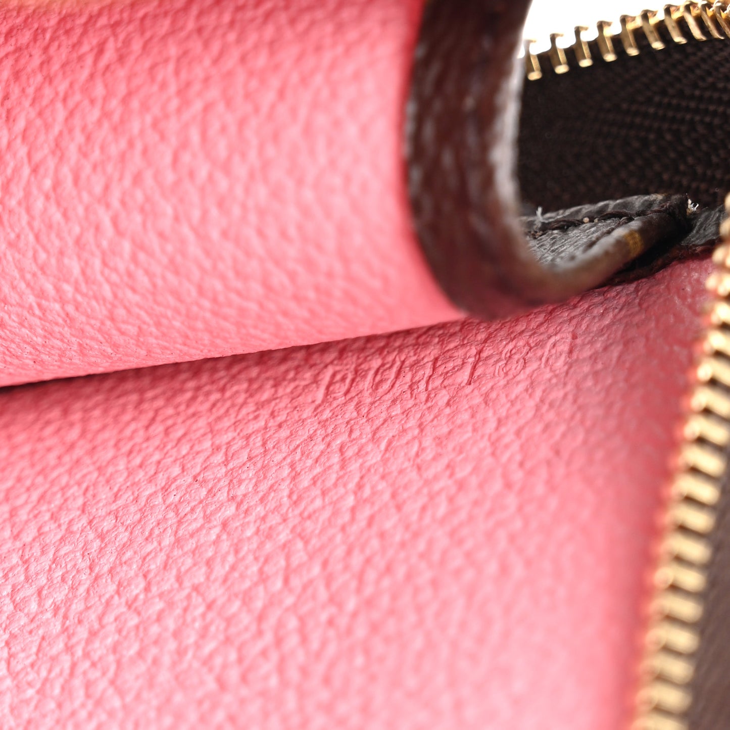 Monogram Jungle Dots Toiletry Pouch 26 Sugar Pink Poppy