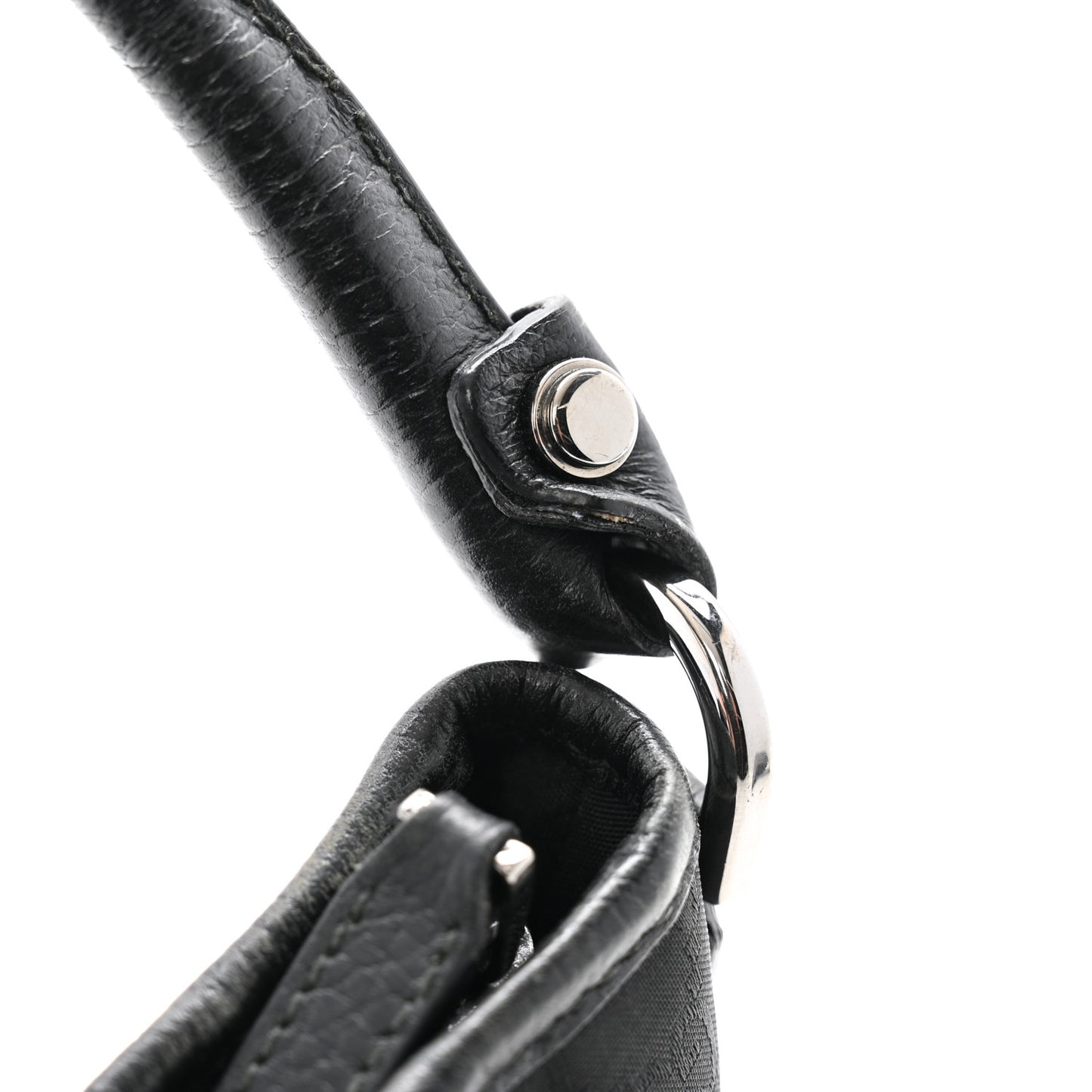 Monogram D Ring Abbey Pochette Black