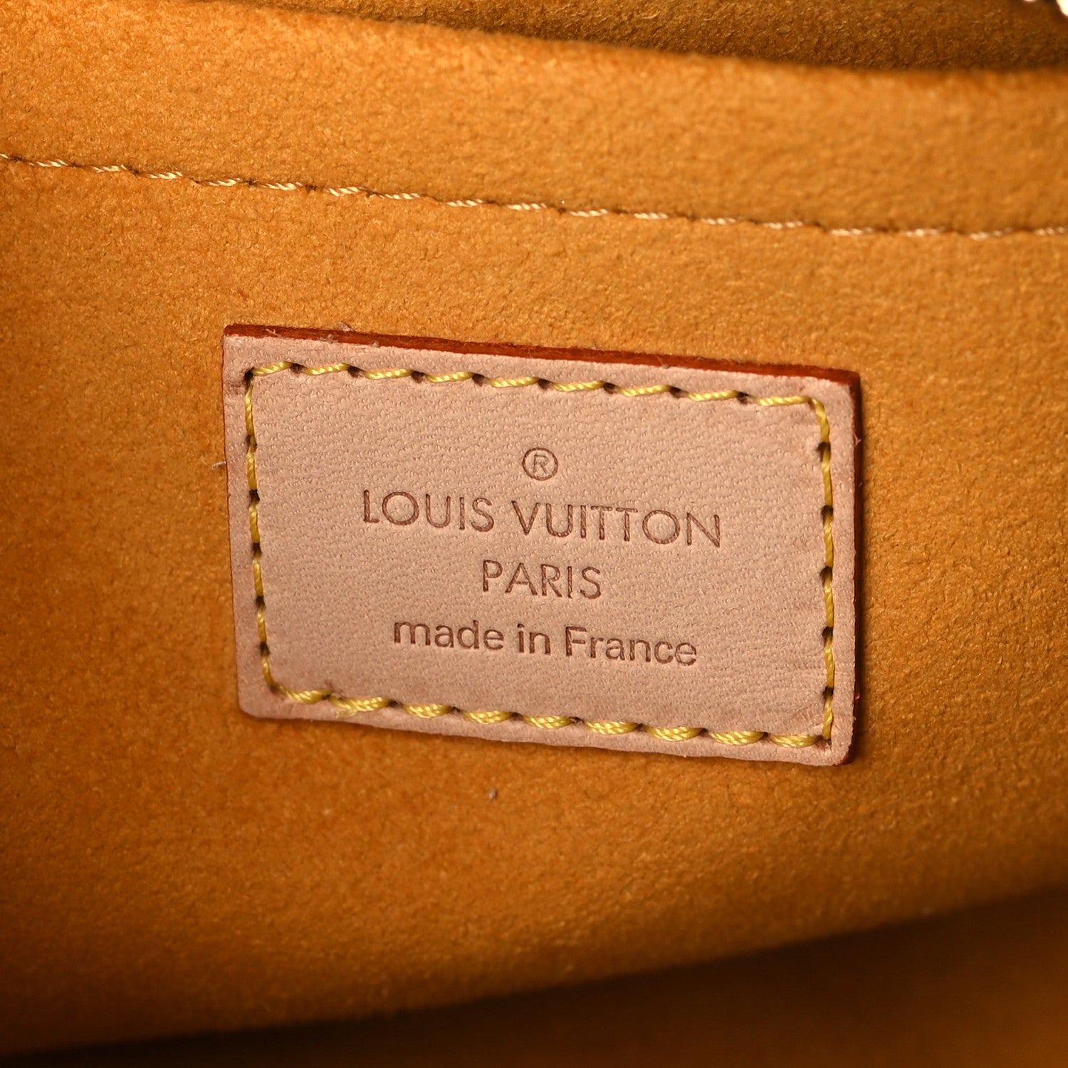 Louis Vuitton Denim Raye Porte Epaule MM 8 of 10
