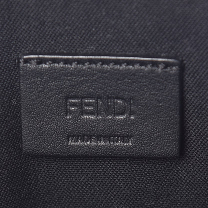 Fendi Vitello Dolce Studded Mini 2Jours Pouch Black Multicolor 8 of 11
