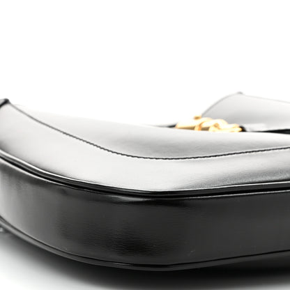 Gucci Boarded Dyana Lux Calfskin Small Jackie 1961 Hobo Black 9 of 10