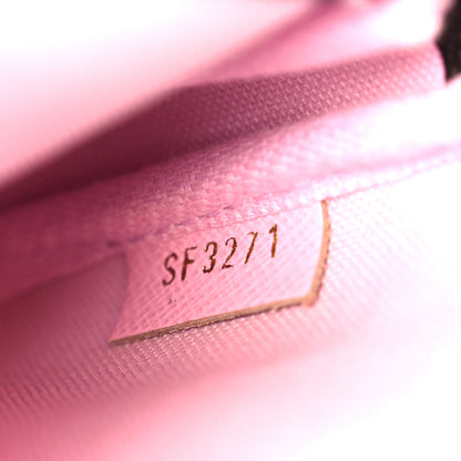 Louis Vuitton Monogram 2021 Christmas Animation Japanese Garden Mini Pochette Accessories Wisteria Pink 7 of 8